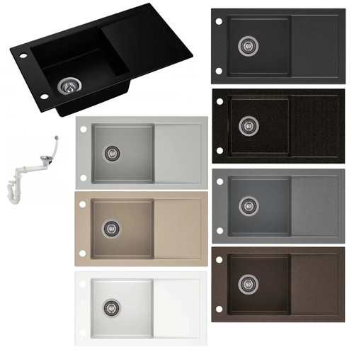 Lavello cucina 76x43 lavabo - cucina,