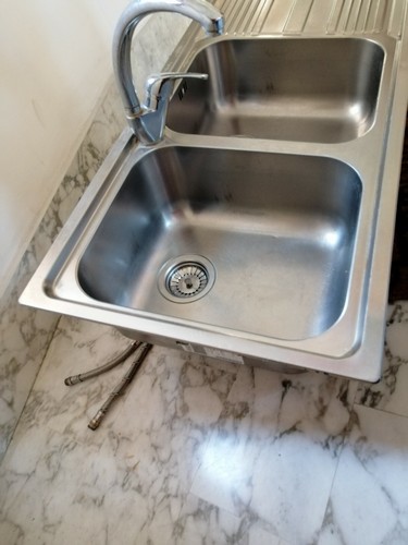Lavello acciaio due - lavello,